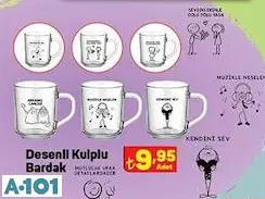 DESENLİ KULPLU BARDAK DESENLİ KULPLU BARDAK